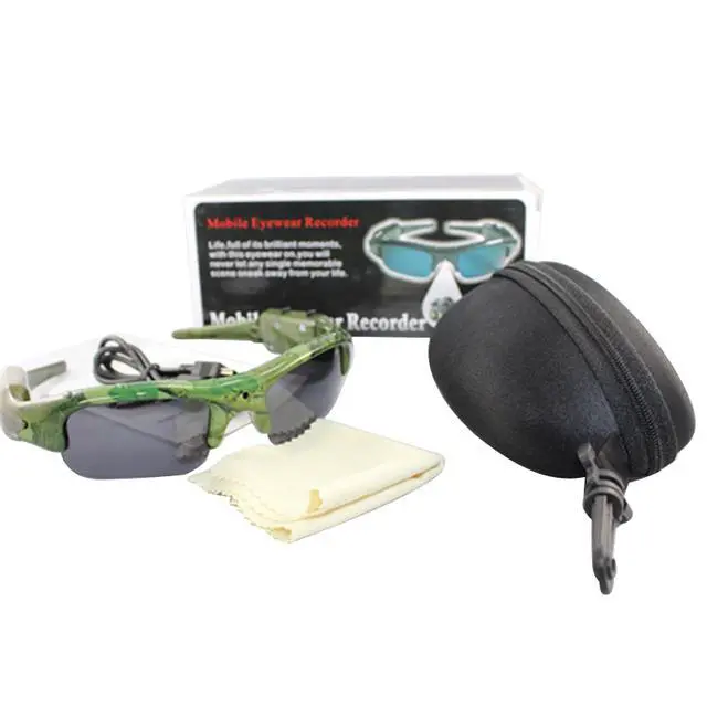 Alt view image 7 of 7 - Meree Digital Audio Hidden Spy Video Camera DV DVR Sunglasses Sport Camcorder Recorder For Driving Outdoor