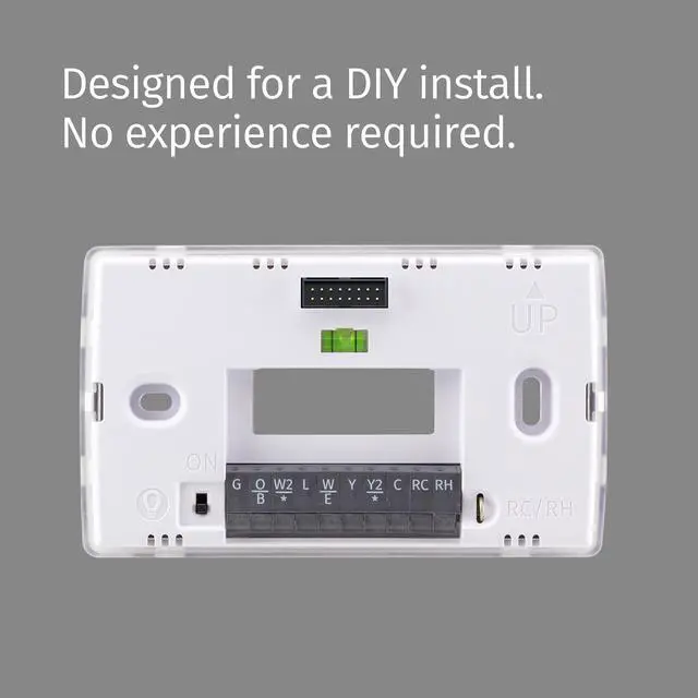 Alt view image 3 of 10 - Emerson Sensi Touch Wi-Fi Thermostat for Smart Home with Touchscreen Color Display, Silver
