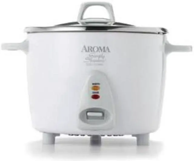 Alt view image 5 of 10 - AROMA ARC-750SG White Simply Stainless 20-Cup Rice Cooker
