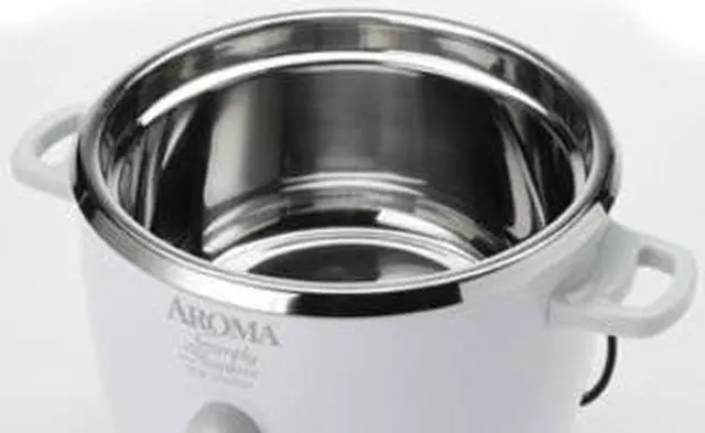 Alt view image 7 of 10 - AROMA ARC-750SG White Simply Stainless 20-Cup Rice Cooker