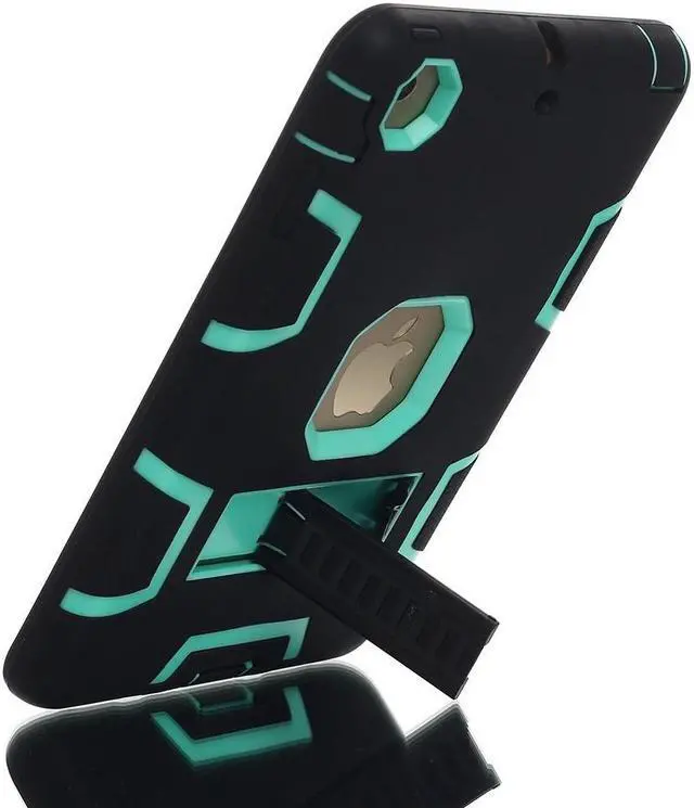 Alt view image 2 of 5 - Heavy Duty Hybrid Shockproof Hard Case Cover Rubber Stand For iPad Mini 1/2/3