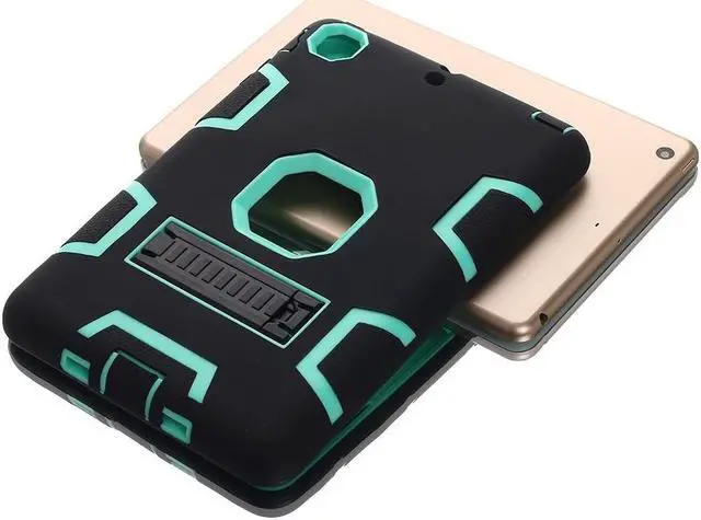 Alt view image 3 of 5 - Heavy Duty Hybrid Shockproof Hard Case Cover Rubber Stand For iPad Mini 1/2/3