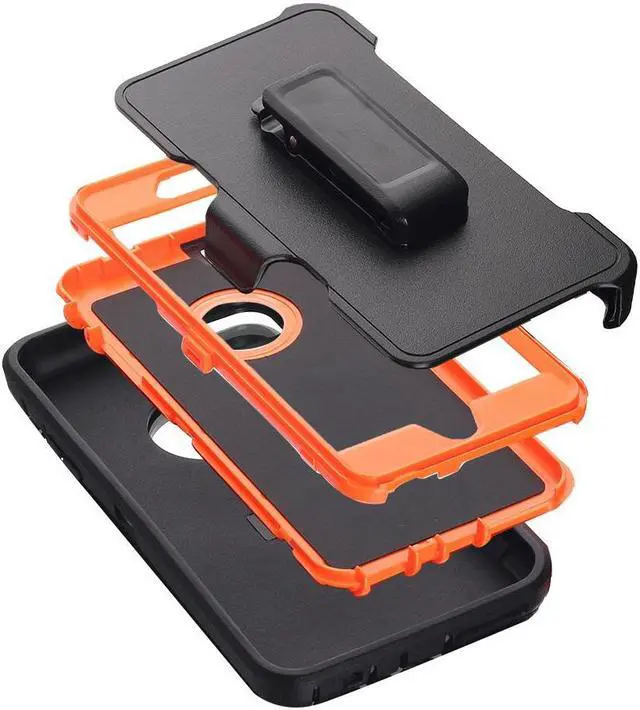 Alt view image 6 of 7 - Heavy Duty  Shockproof Dirtproof Durable Case Cover for iPhone 6+/6s+ With Belt Chip