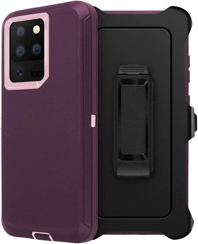 Main image of AICase Belt-Clip Holster Drop Protection Full Body Rugged Heavy Duty Case for Samsung Galaxy S20+