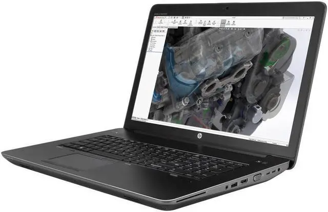 Main image of HP ZBook 17 Gen4 Mobile Workstation  Intel Core i7-7820HQ 32GB Memory 512 GB NvMe SSD NVIDIA Quadro M1200 17.3" Windows 11 Pro 64-bit (Includes Office 2019 FULL VERSION)