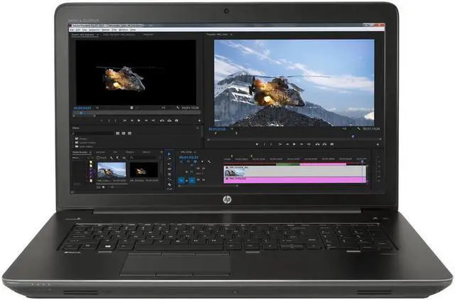 Alt view image 3 of 4 - HP ZBook 17 Gen4 Mobile Workstation  Intel Core i7-7820HQ 32GB Memory 512 GB NvMe SSD NVIDIA Quadro M1200 17.3" Windows 11 Pro 64-bit (Includes Office 2019 FULL VERSION)