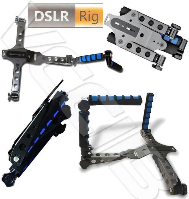Alt view image 4 of 4 - RPS studio Shoulder Mount Stabilizer DSLR Rig DL-V5 Two Handle