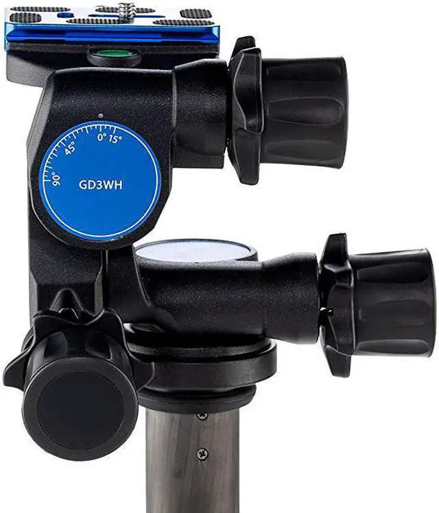 Alt view image 16 of 20 - Benro GD3WH Precision Geared Tripod Head