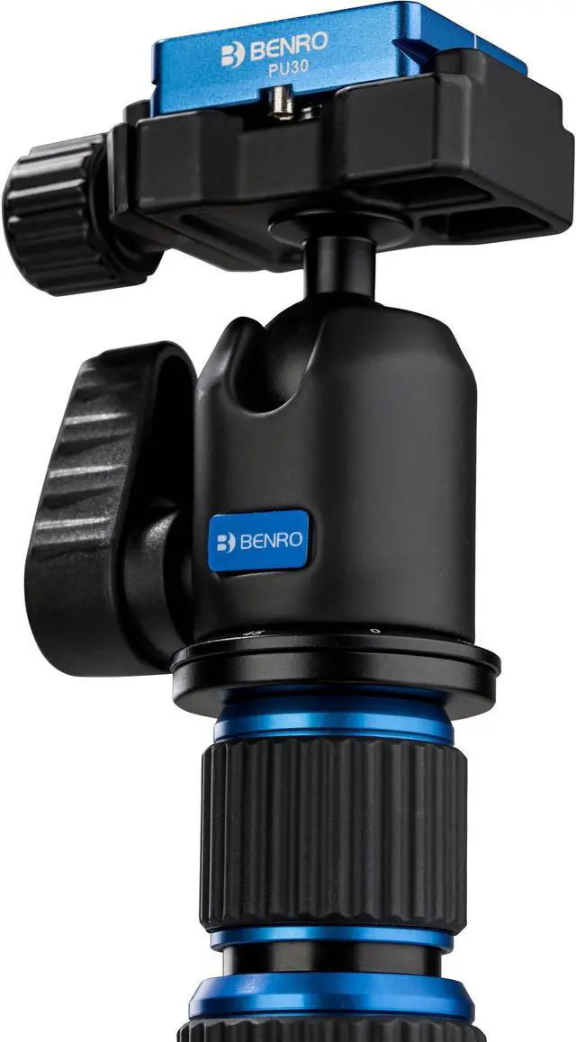 Alt view image 15 of 20 - Benro FSL09CN00 Carbon Fiber Slim Travel Tripod Kit W/ Arca Ball Head