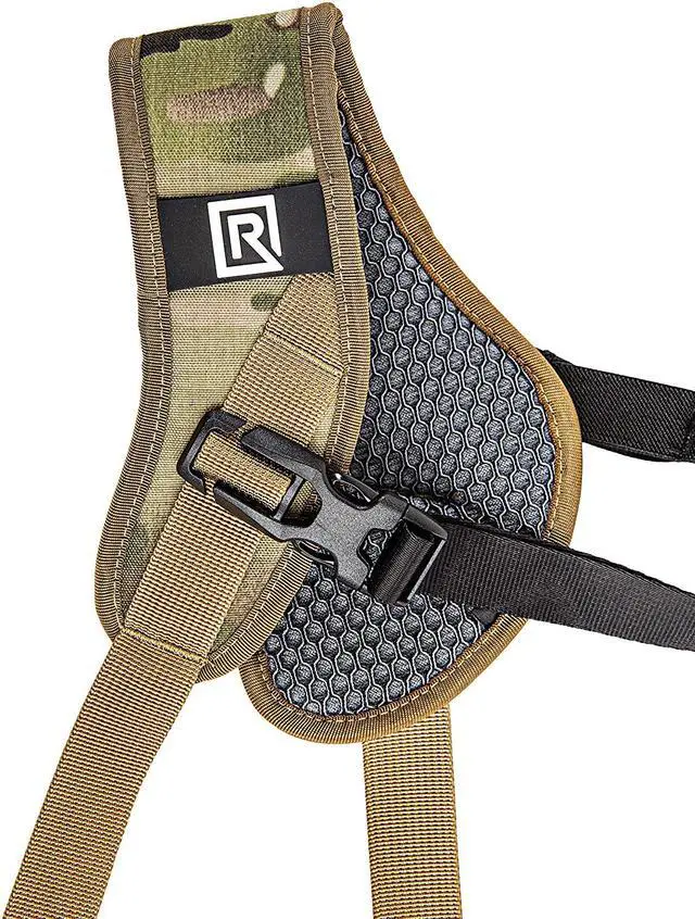 Alt view image 3 of 10 - BlackRapid 291008 Sport X Camera Sling (Multi-Terrain Camo)