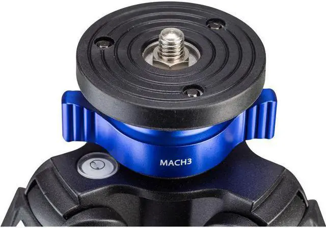 Alt view image 19 of 20 - Benro Mach3 TMA28A Series 2 4-Section Aluminum Tripod/Monopod, Twist Lock