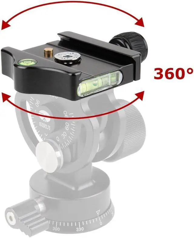Alt view image 6 of 11 - Sirui L-20S Panorama Tilt Head