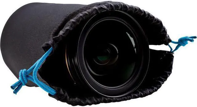 Alt view image 6 of 13 - Tenba Soft Neoprene Lens Pouch (Black, 6 x 4.5 In.)