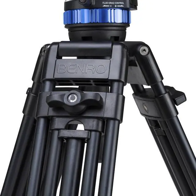 Alt view image 10 of 20 - Benro Tripod Kit A673TMBS8PRO w/ S8 PRO Video Head 75mm Bowl 3/8"-16 Thread