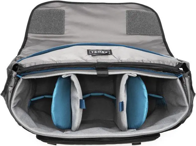 Alt view image 4 of 11 - Tenba DNA 16 Slim Messenger Bag 638-575 (BLUE)