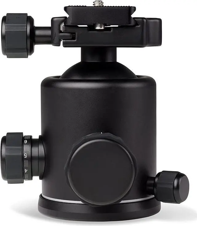 Alt view image 6 of 10 - Benro B-Series Double Action Ballhead - B-3 & PU-60 Quick Release Plate