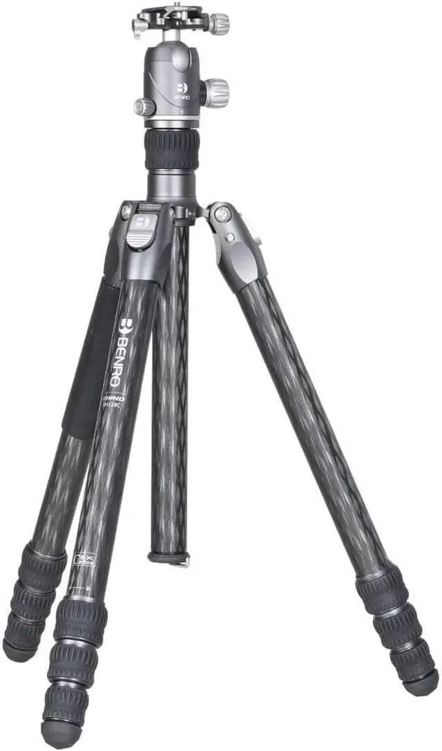 Alt view image 6 of 16 - Benro Rhino Carbon Fiber Three Series Travel Tripod with VX30 Head