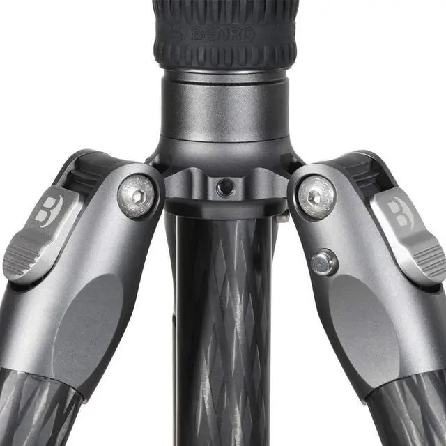 Alt view image 10 of 16 - Benro Rhino Carbon Fiber Three Series Travel Tripod with VX30 Head