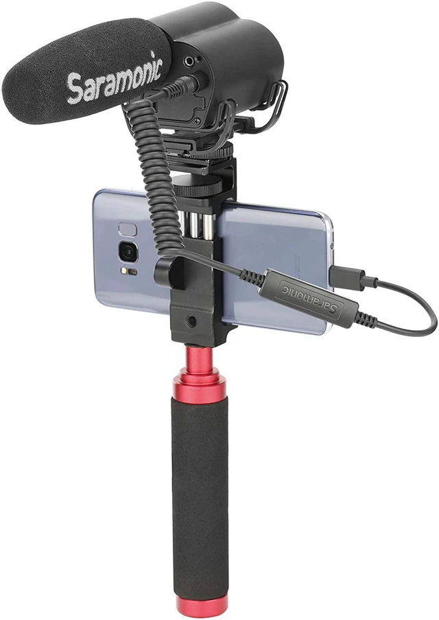 Alt view image 3 of 6 - Saramonic UTC-C35 3.5mm Locking Male to USB C Adapter Cable with A/D Converter