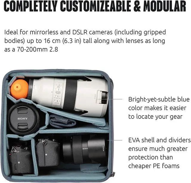 Alt view image 9 of 13 - Shimoda Core Unit Medium DSLR V2 Parisian Nights