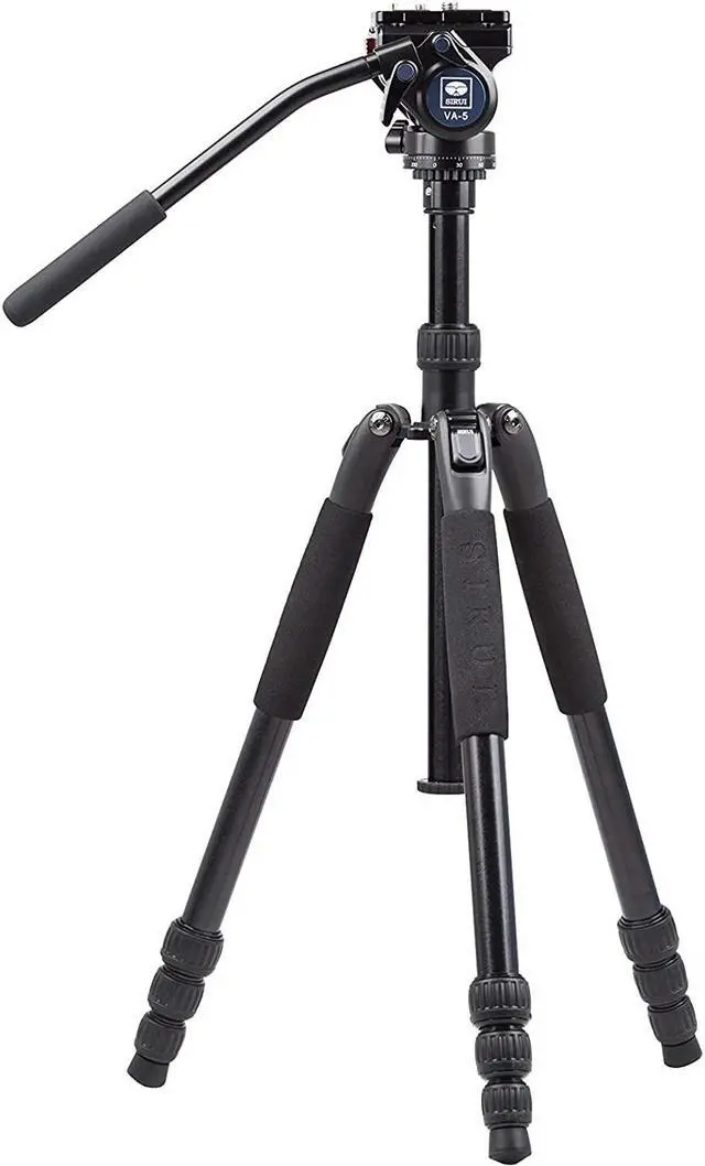 Main image of SIRUI Aluminum Tripod w/ VA-5 Compact Fluid Video Head T004SK+VA5