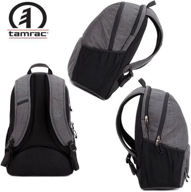 Alt view image 7 of 8 - Tamrac Tradewind Backpack 24 for DSLR or Mirrorless Camera, Dark Grey #T14651919