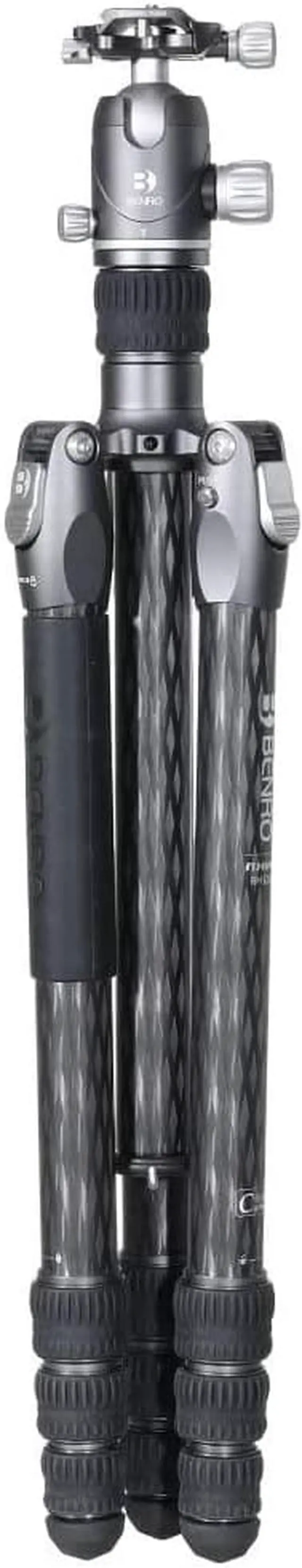 Alt view image 8 of 16 - Benro Rhino Carbon Fiber Three Series Travel Tripod with VX30 Head