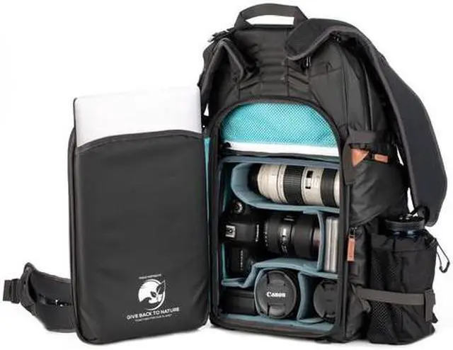 Alt view image 2 of 20 - Shimoda Explore V2 35 Camera Backpack & V2 Medium DSLR Core Insert Black 520-160