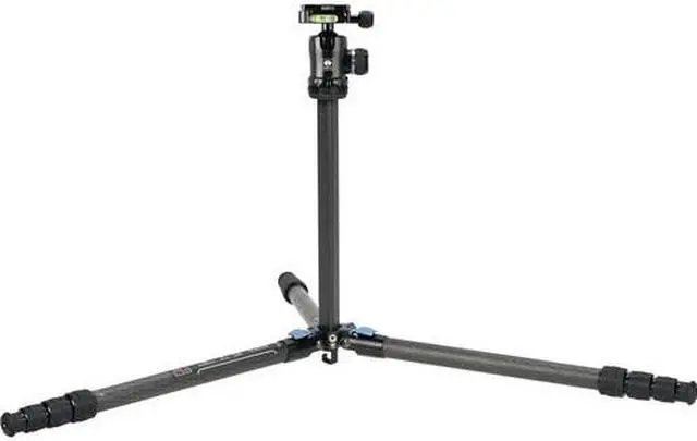 Alt view image 7 of 15 - Sirui Carbon Fiber Tripod Kits with Triangular Column 26LB Load (ST124+K10X)