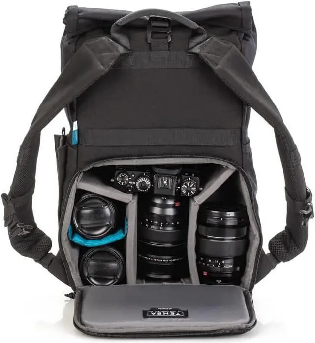 Alt view image 5 of 12 - Tenba 637-730 Fulton V2 10L Backpack Black
