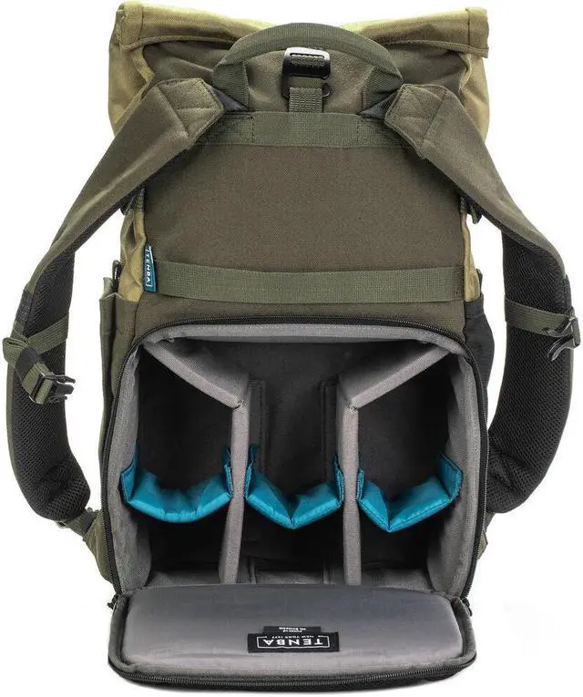 Alt view image 2 of 14 - Tenba 637-734 Fulton V2 14L Backpack Tan/Olive