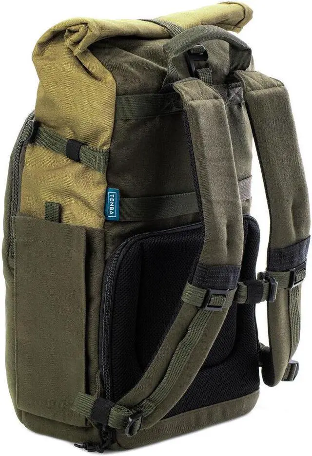 Alt view image 6 of 14 - Tenba 637-734 Fulton V2 14L Backpack Tan/Olive