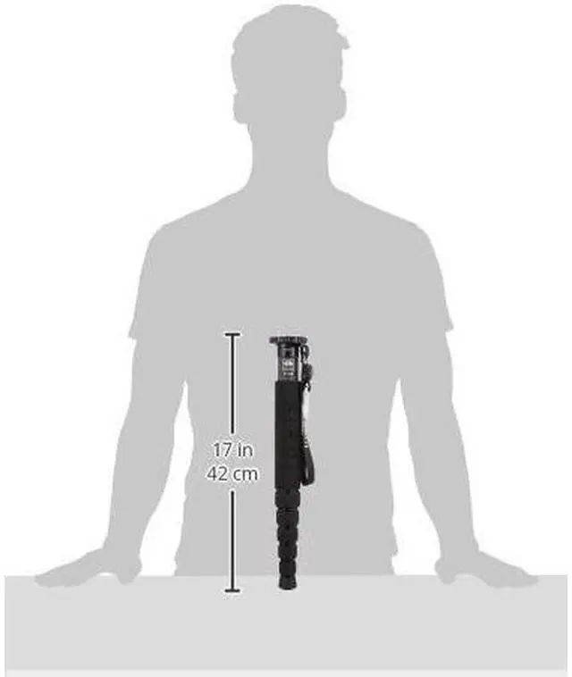 Alt view image 19 of 20 - SIRUI P-326 6 Section Carbon Fiber Monopod, 22 lb. Load Capacity #BSRP326