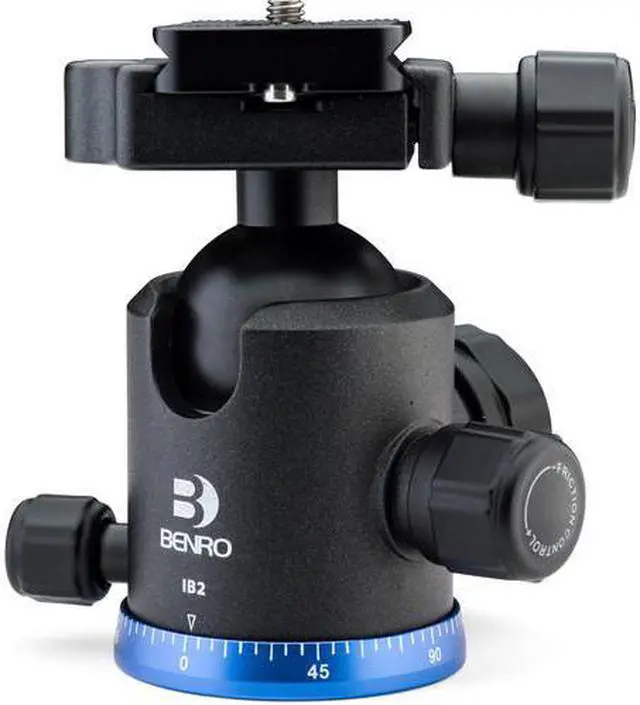 Alt view image 10 of 16 - Benro IB2 Triple Action Ballhead with PU60 Plate