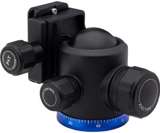 Alt view image 11 of 16 - Benro IB2 Triple Action Ballhead with PU60 Plate