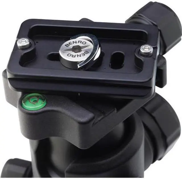 Alt view image 13 of 16 - Benro IB2 Triple Action Ballhead with PU60 Plate