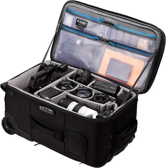 Alt view image 10 of 20 - Tenba Roadie 21 Air Case Roller -638-715 638-715