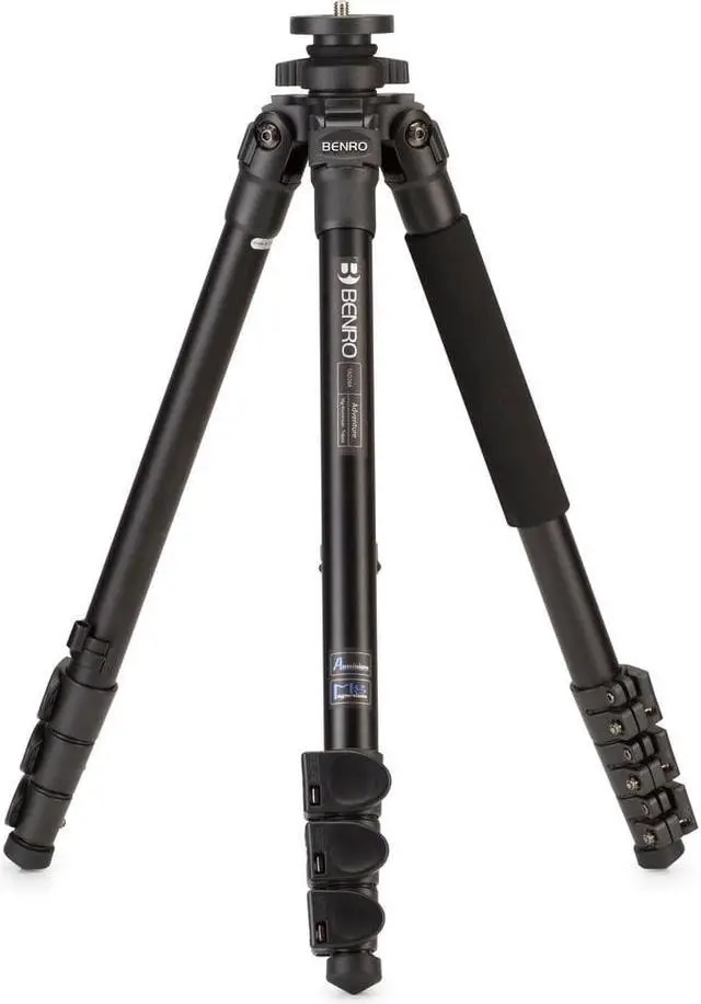 Alt view image 6 of 16 - Benro TAD28A Series 2 4-Section Adventure Aluminum Tripod, Flip Lock