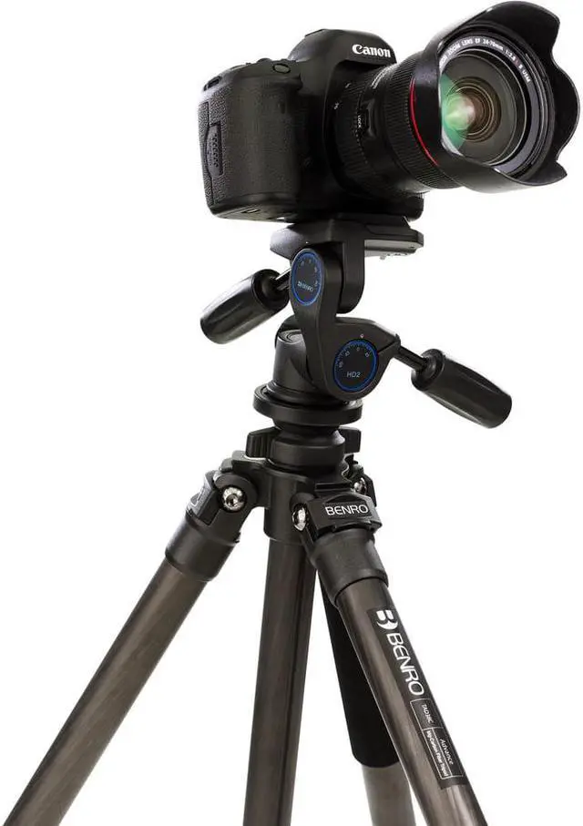 Alt view image 10 of 16 - Benro TAD28A Series 2 4-Section Adventure Aluminum Tripod, Flip Lock