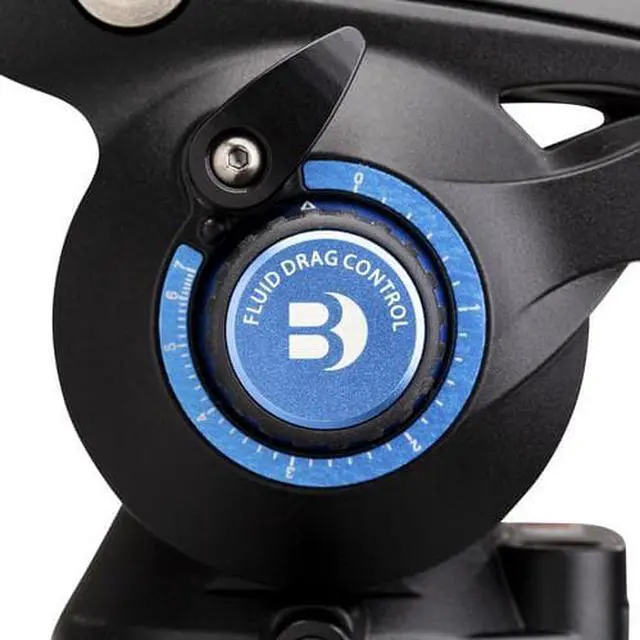 Alt view image 4 of 14 - Benro S8PRO Video Head, 17.6 lb Load, 3/8"-16 Accessory Mounts, Counterbalance