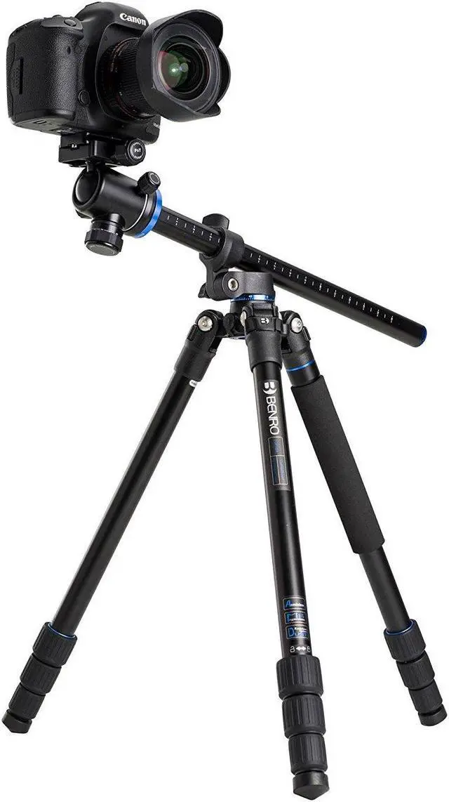 Alt view image 11 of 20 - Benro FGP18A Go Plus 4-Section Aluminum  Tripod
