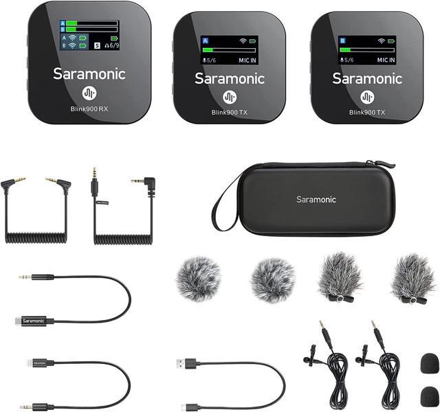 Main image of Saramonic Blink BLINK900B2 2-Person Wireless Omni Lav Mic System Cam-Mount 2.4 GHz
