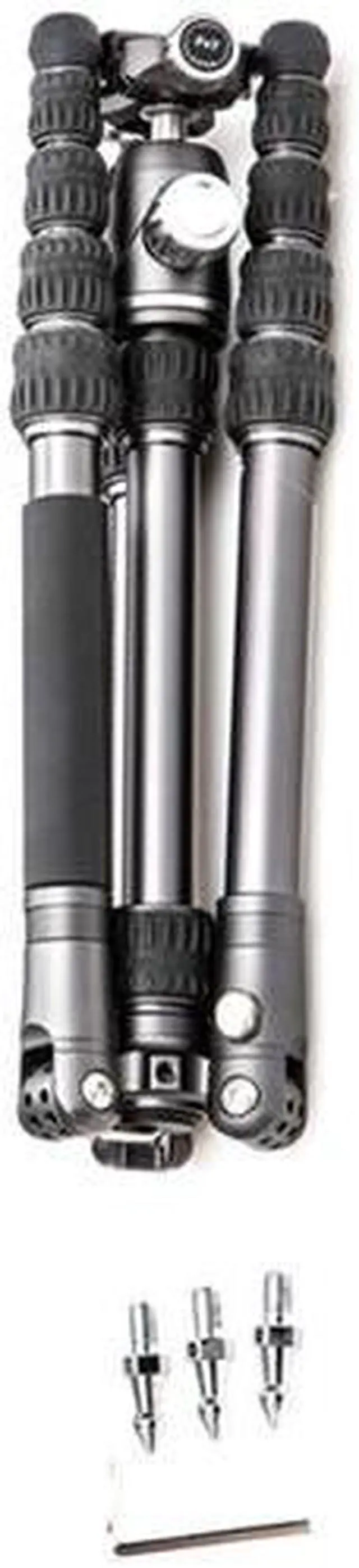 Alt view image 16 of 19 - Benro FBAT05AVX20 Bat #0 Series Aluminum Travel Tripod with VX20 Ball Head