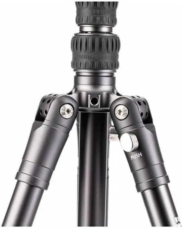 Alt view image 18 of 20 - Benro FBAT15CVX20 Bat #1 Series Carbon Fiber Travel Tripod with VX20 Ball Head (65.2")