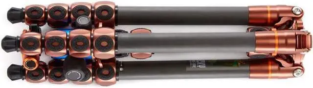 Alt view image 3 of 15 - 3 Legged Thing Bucky Kit Carbon Fiber Tripod 3 Detachable Legs BUCKYKITDARK