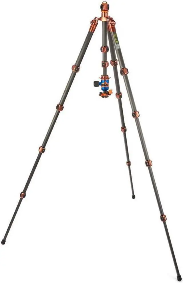 Alt view image 2 of 15 - 3 Legged Thing Bucky Kit Carbon Fiber Tripod 3 Detachable Legs BUCKYKITDARK