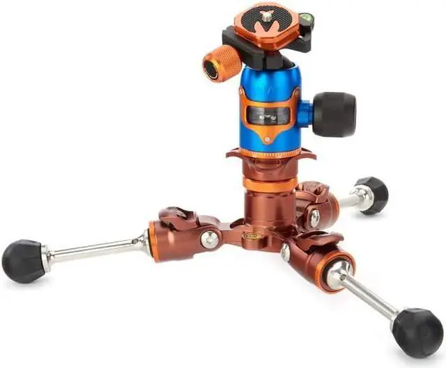 Alt view image 5 of 15 - 3 Legged Thing Bucky Kit Carbon Fiber Tripod 3 Detachable Legs BUCKYKITDARK