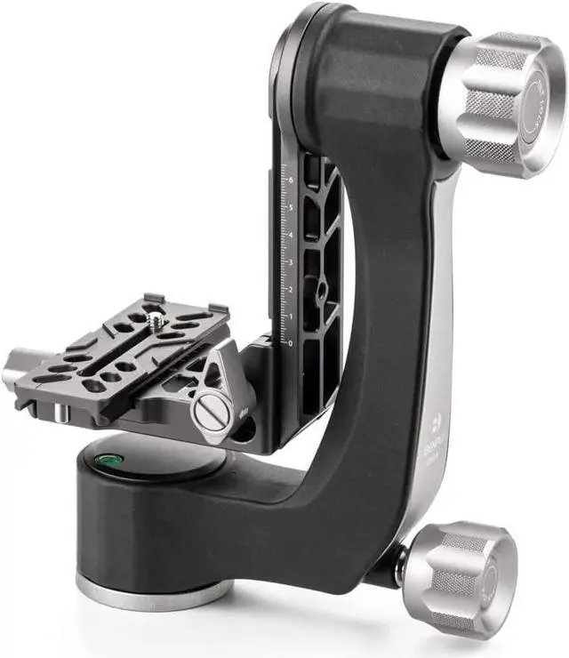 Main image of Benro Aluminum Arca-Swiss Gimbal Head 55 lb Load W/ Drag Control GH2N 20220721