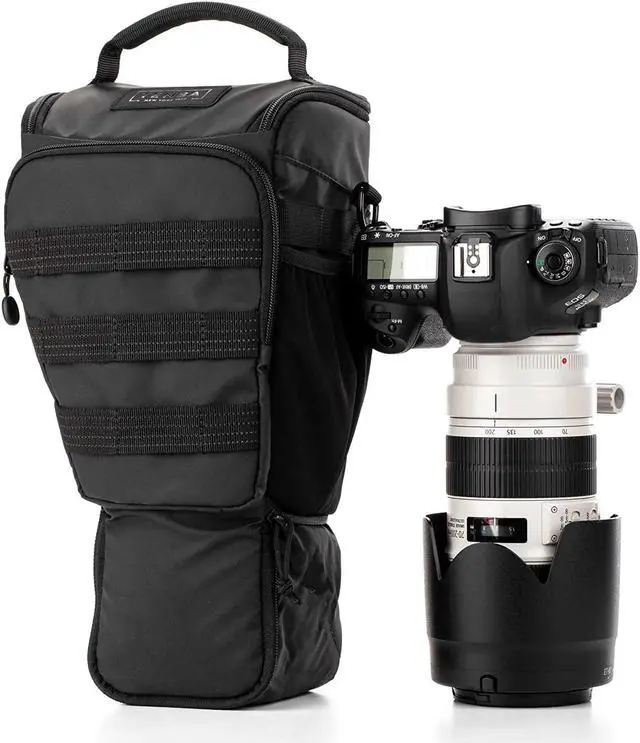 Alt view image 5 of 14 - Tenba Axis V2 4L Top Loader Camera Bag, Black #637-750