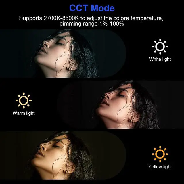 Alt view image 5 of 12 - Sirui Dragon Series Bendable RGB Panel Light B25R